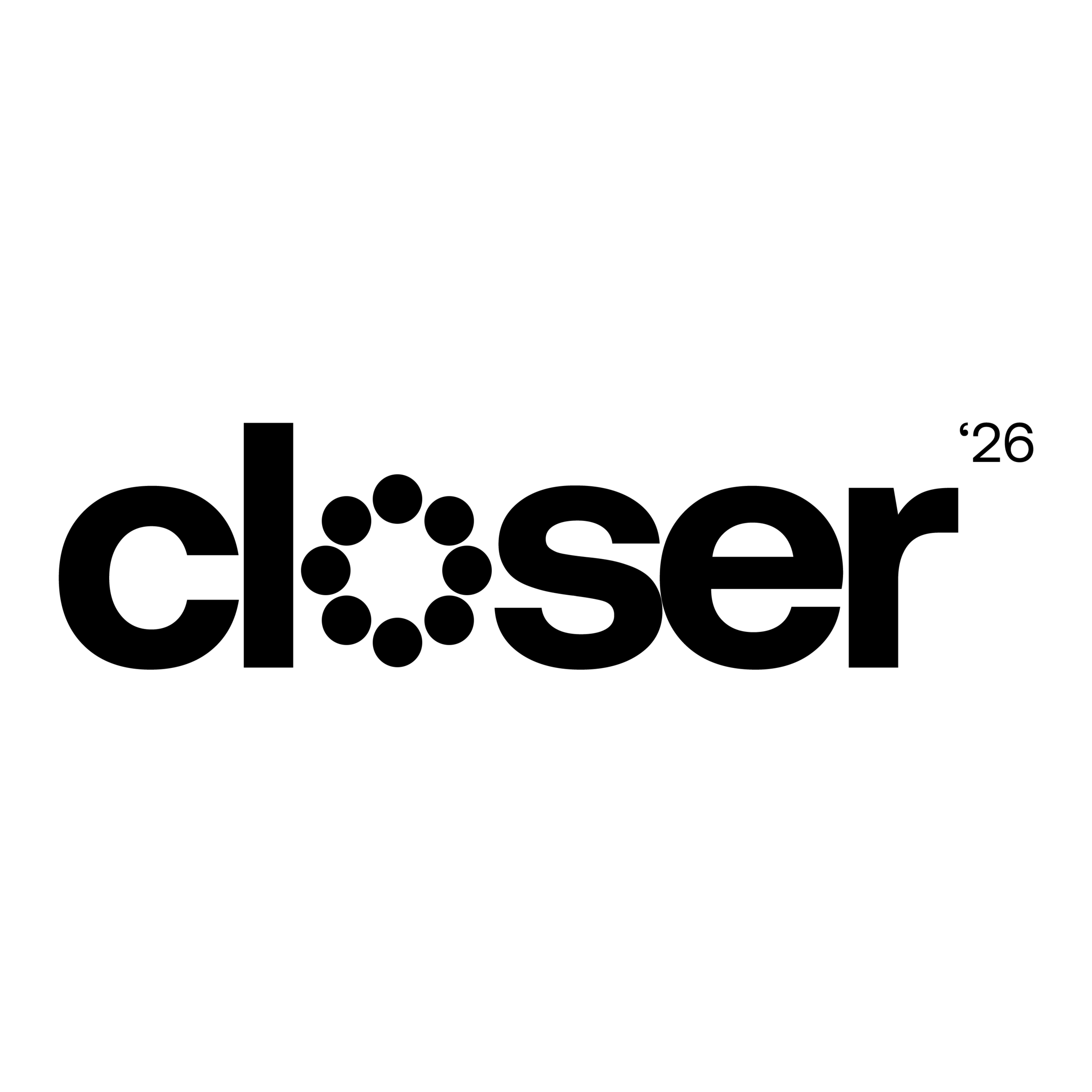 Closer 26 — wordmark