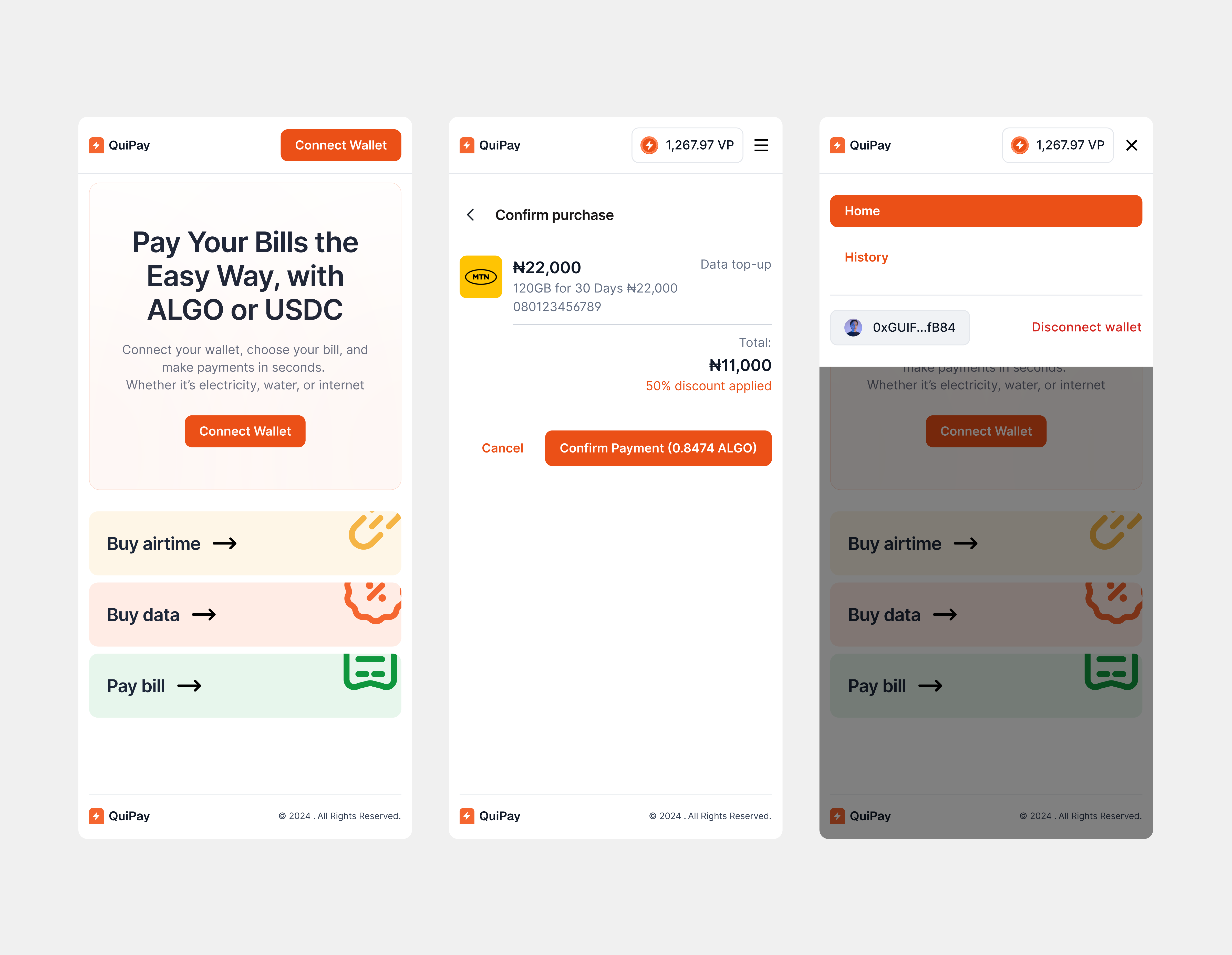 Utility & Bills Payment - Mobile