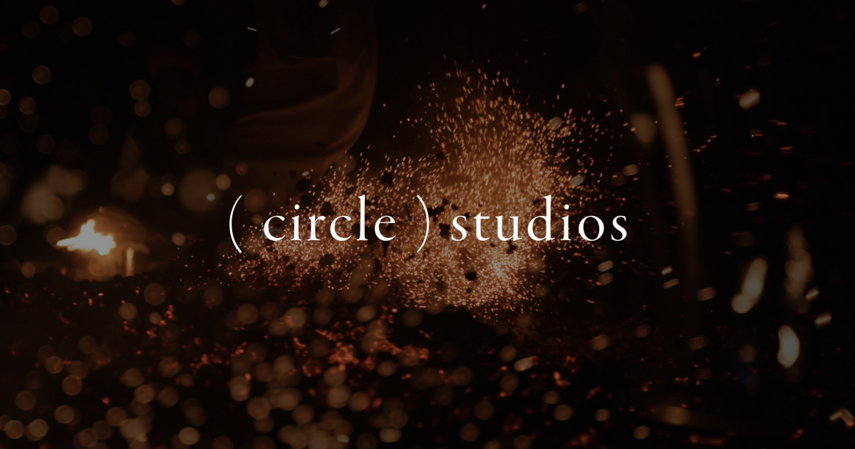 ( circle ) studio website homepage built with Framer