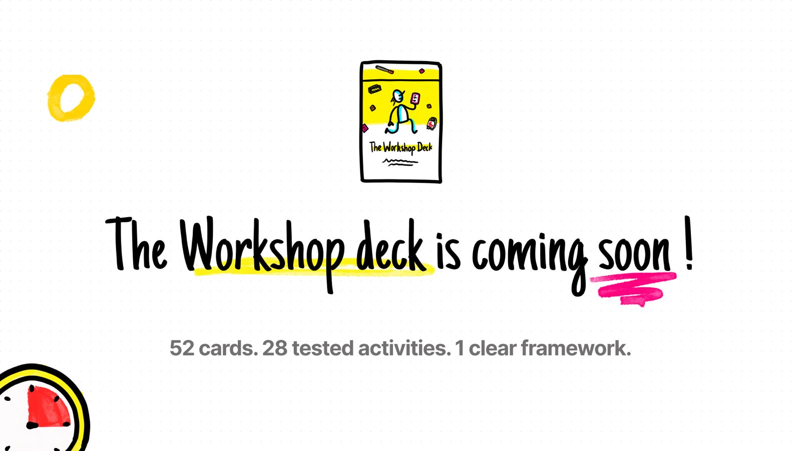 The Workshop Deck | Design better workshops, faster!
