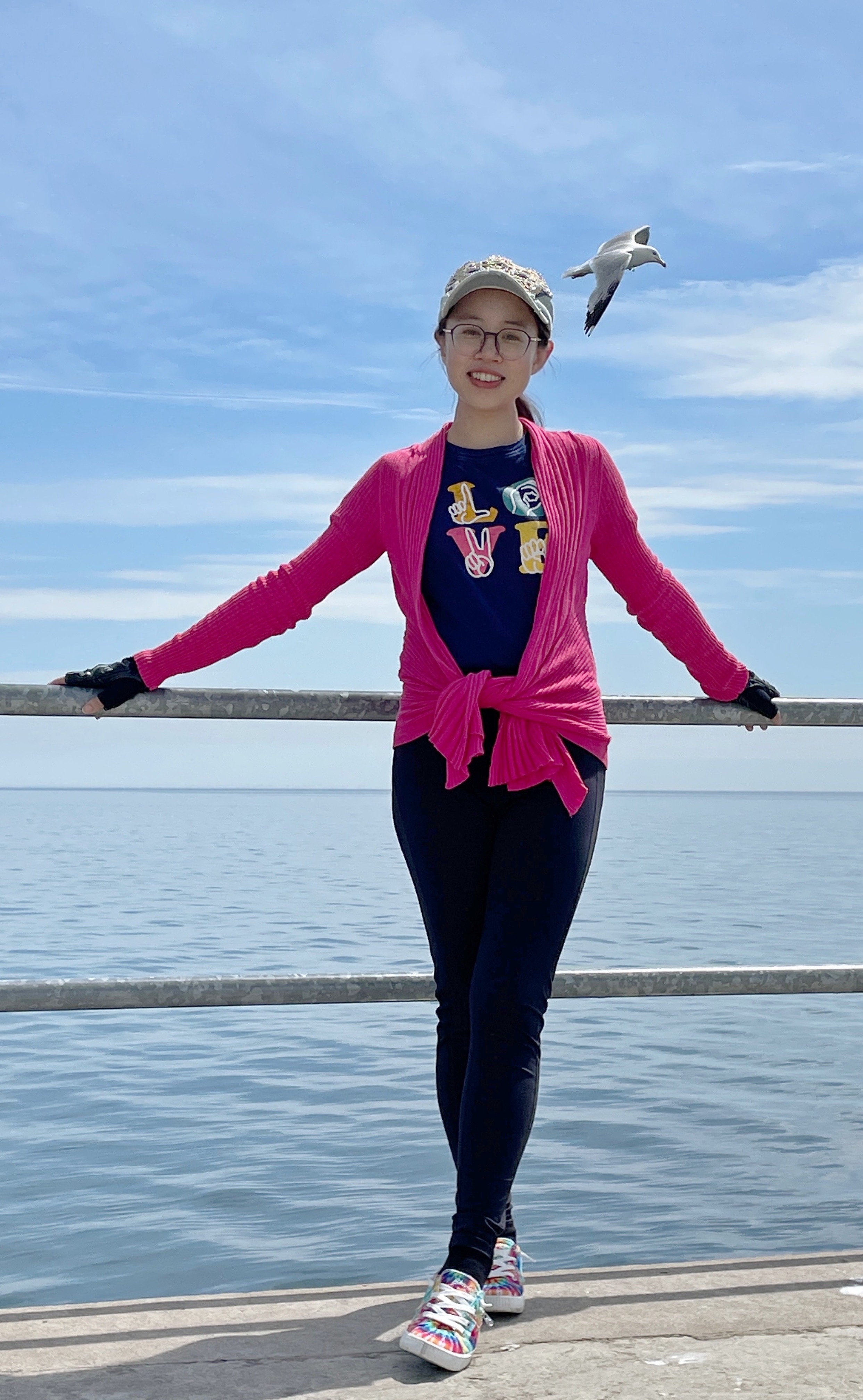 Li Li by the waterfront
