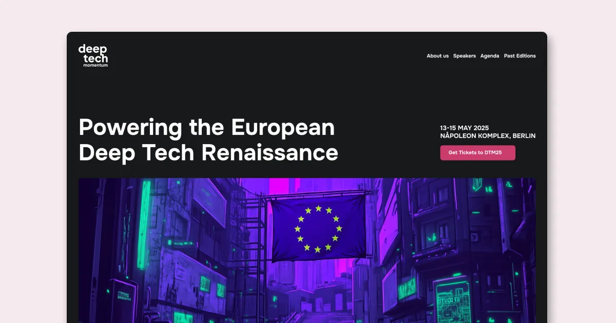 DTM: Time to reclaim Europe's 2k-year legacy of innovation