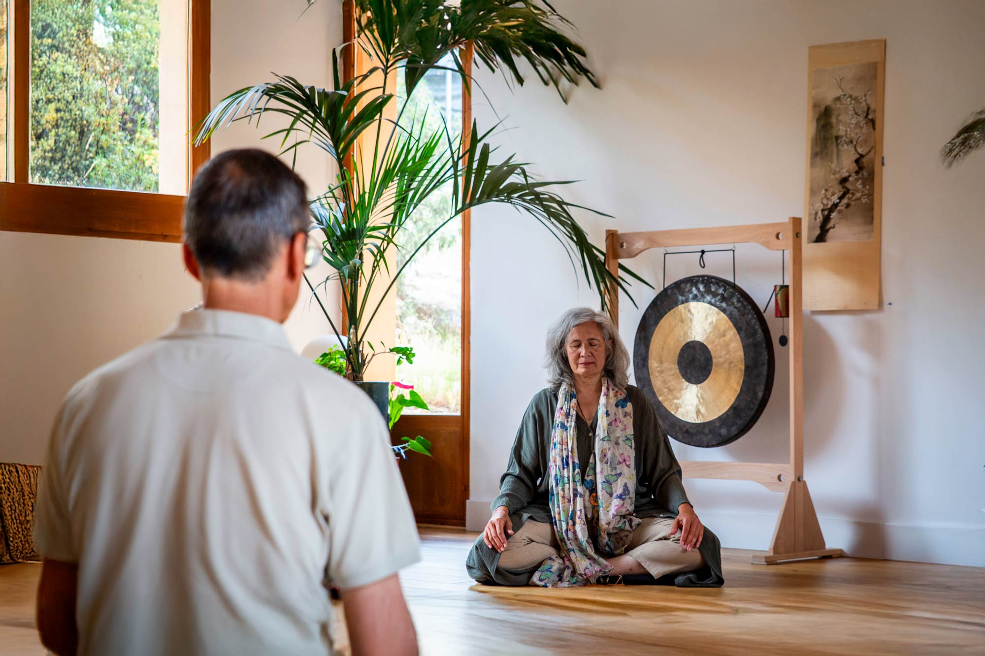 Interior del restaurant Mas Bossom