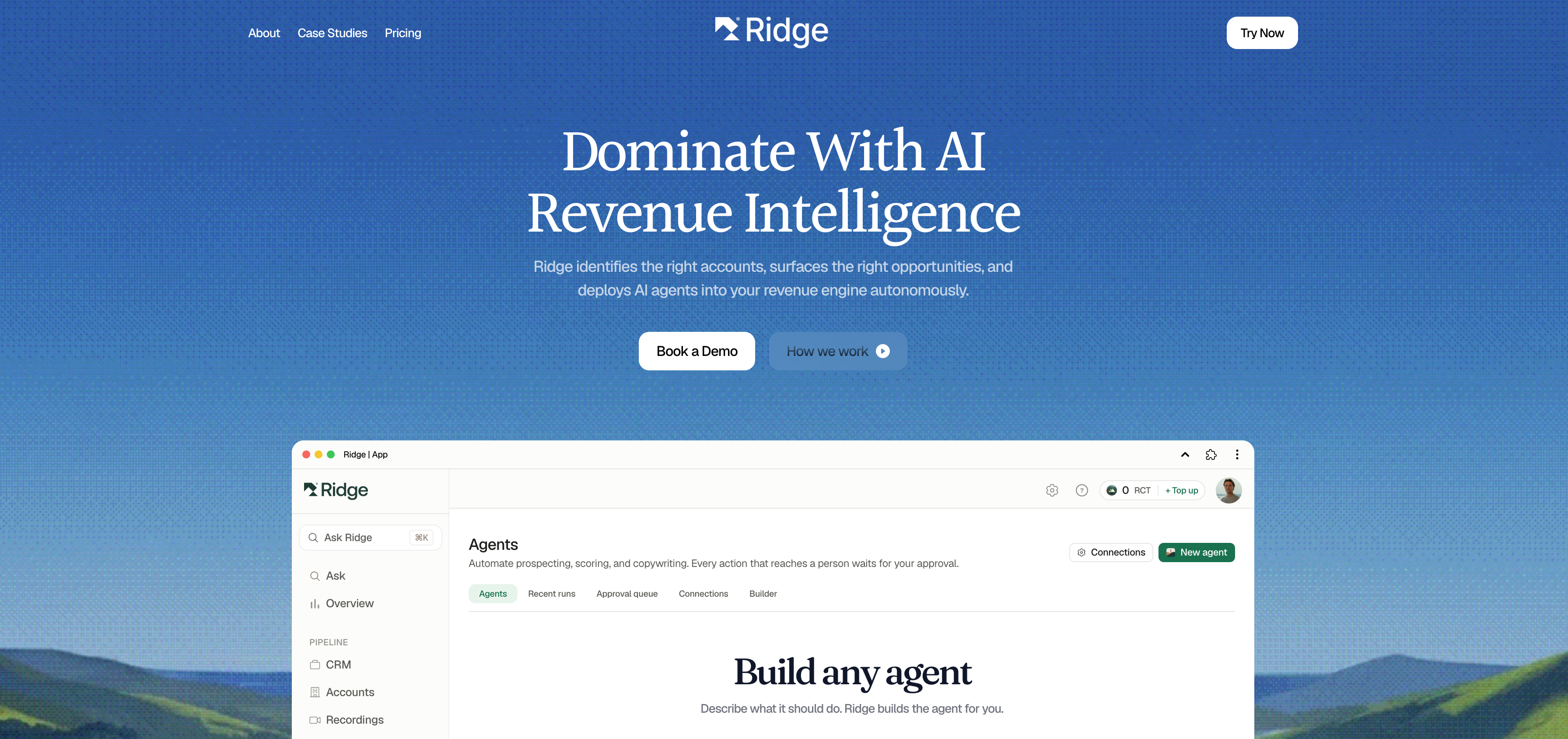 joinridge website preview