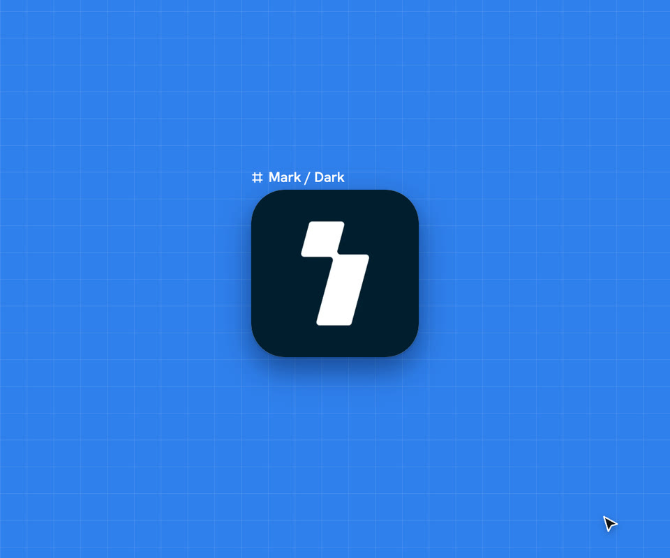 The InstaSwitch bolt mark in dark and light, folding into the switch path illustration