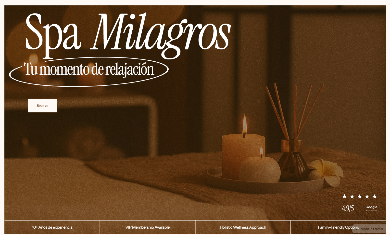 Spa Milagros, spa y masajes en Madrid