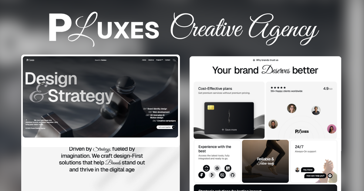 Pluxes Creative Agency logo
