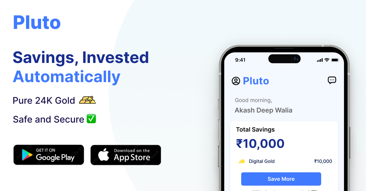 Pluto Money: Save money for your dreams and goals