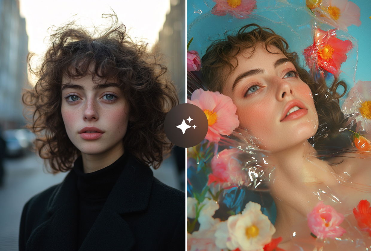 AI Portrait Generator: Transform Photos into Floral & Jungle ...