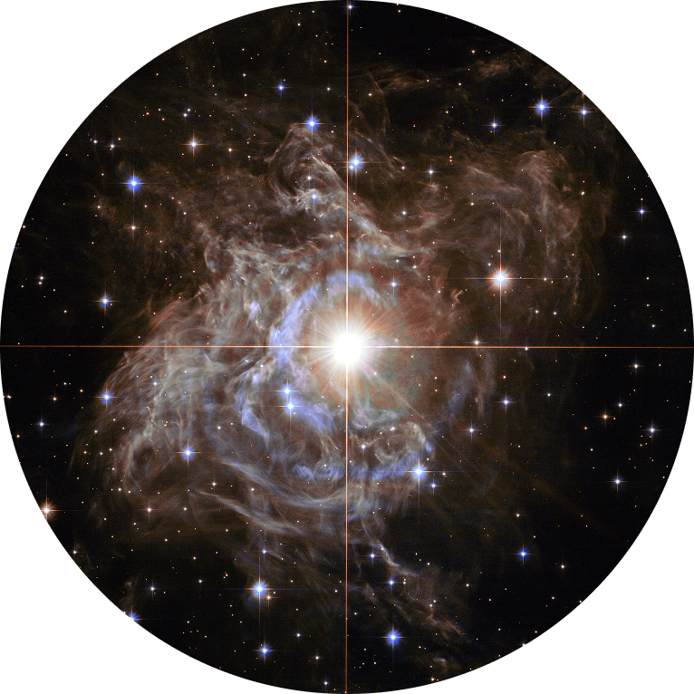 RS Puppis Nebula planet