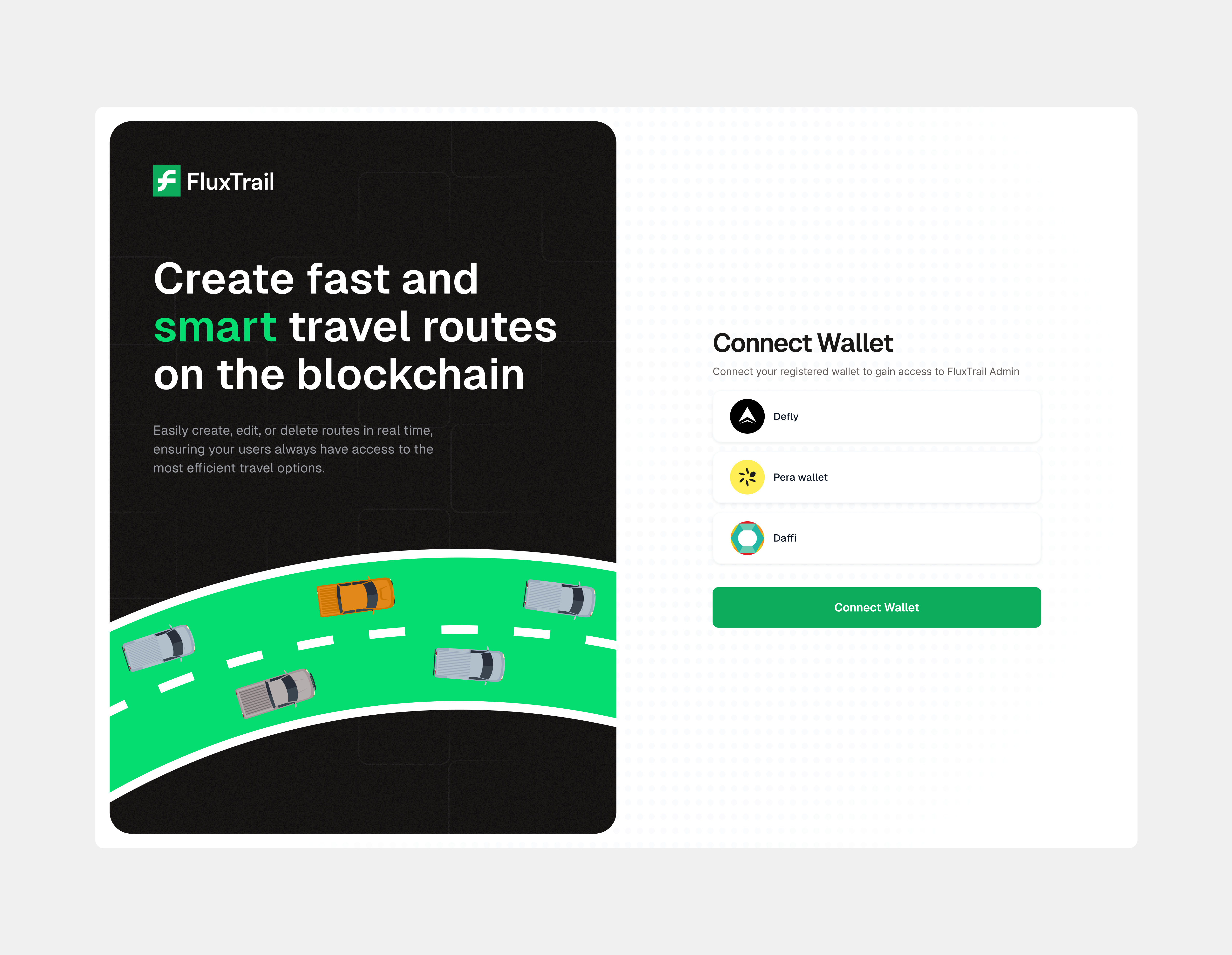 Blockchain Ticketing - Admin Login