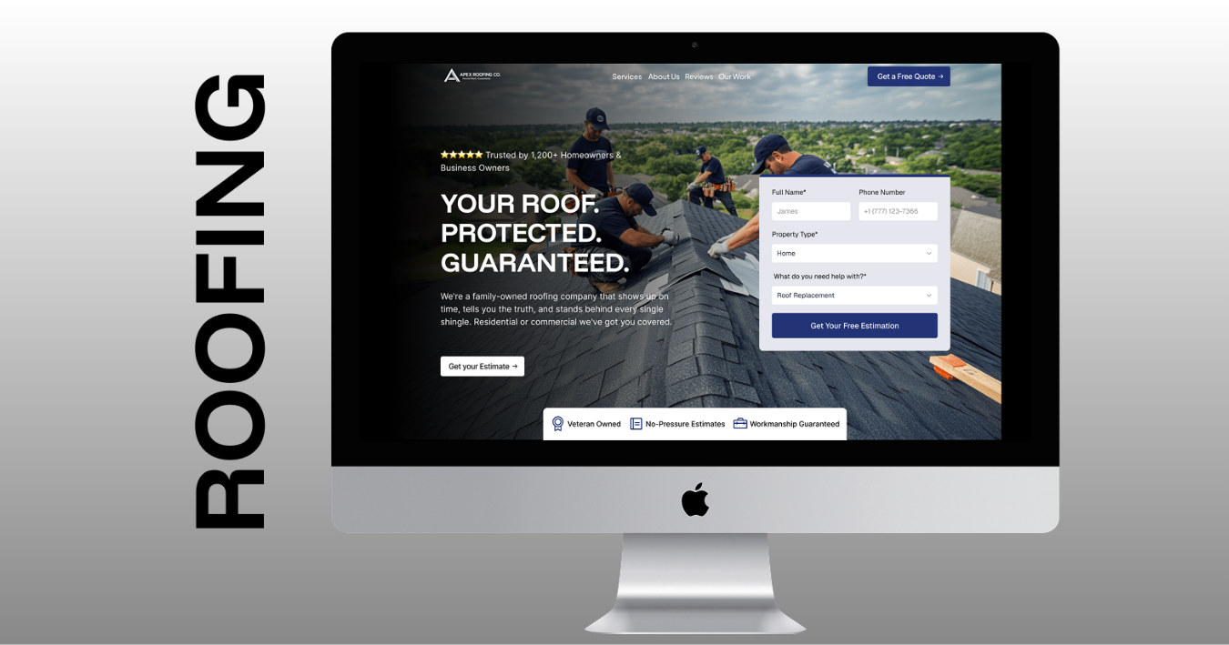 Apex Roofing Co — Family-owned roofing company that shows up on time, tells you the truth, and stands…