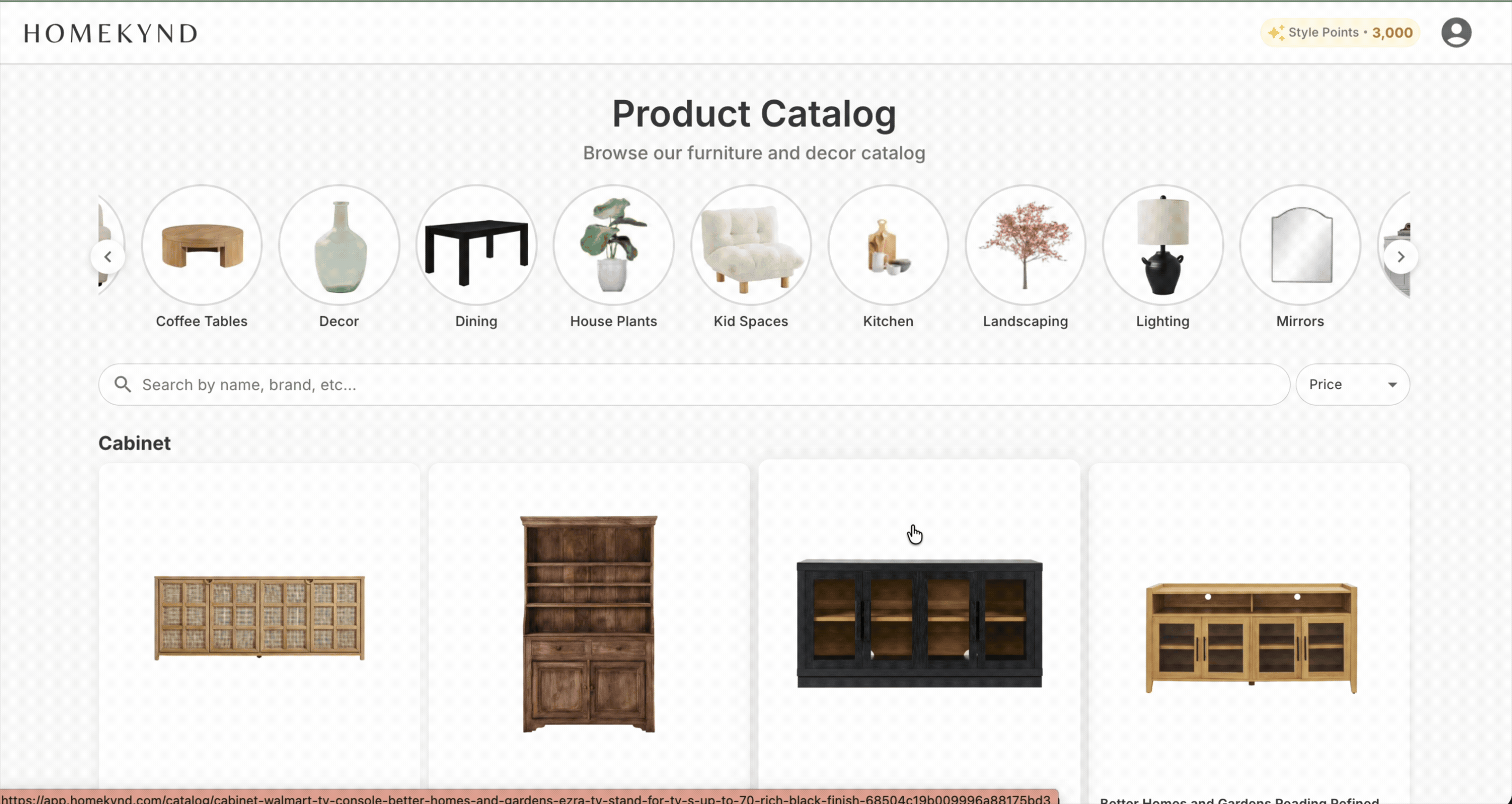 Cataloging preview