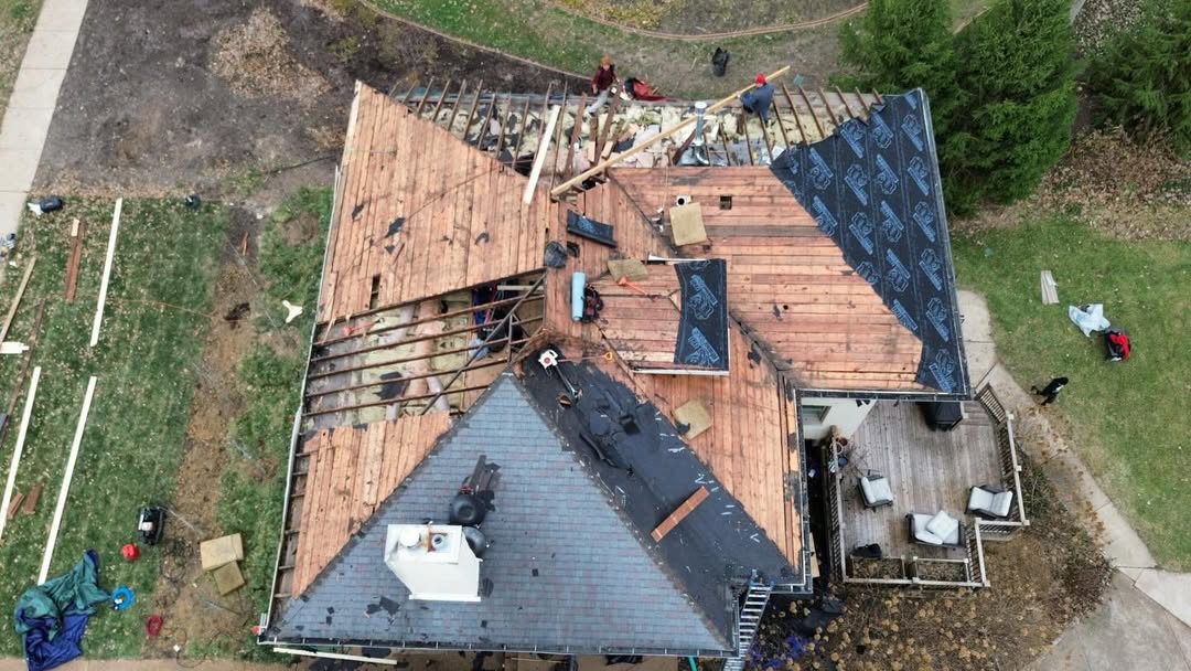 Residential roof tear-off