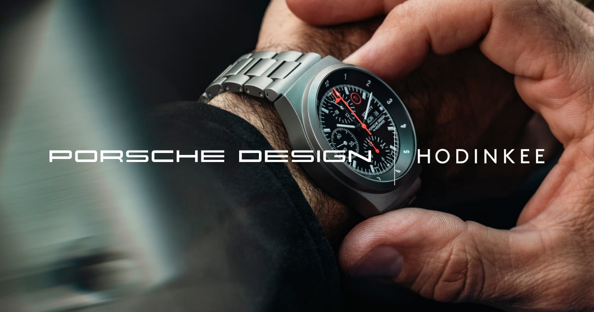 Porsche Design Chronograph 1 Utility – Limited Edition for Hodinkee