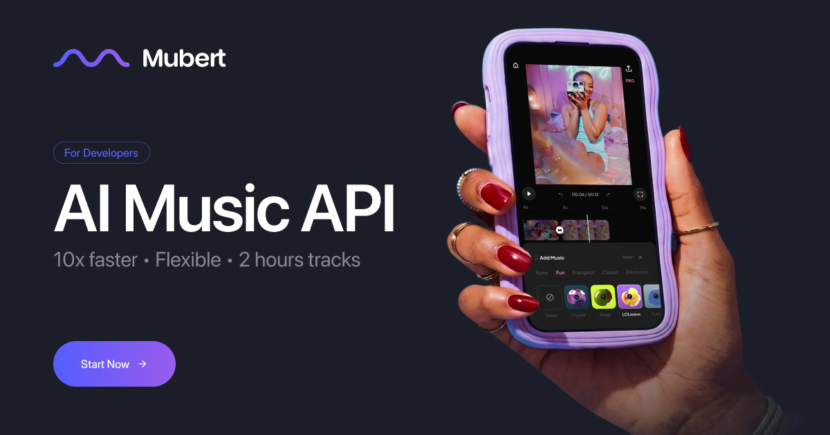 Music API for Marketing Campaigns • Mubert