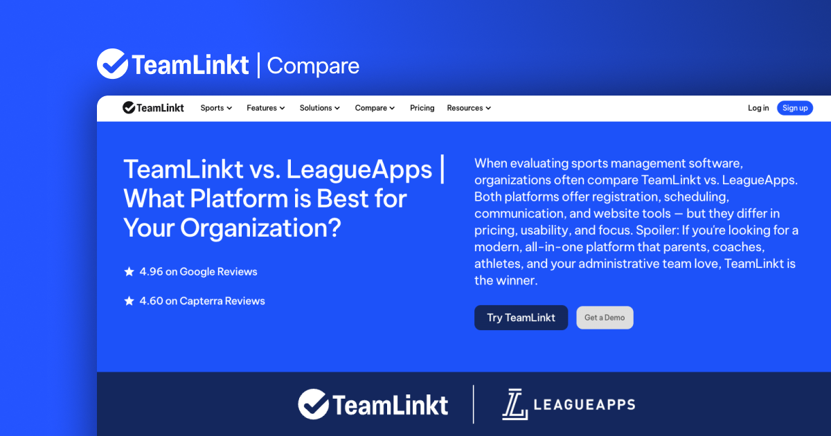TeamLinkt vs. LeagueApps | Best LeagueApps Alternative