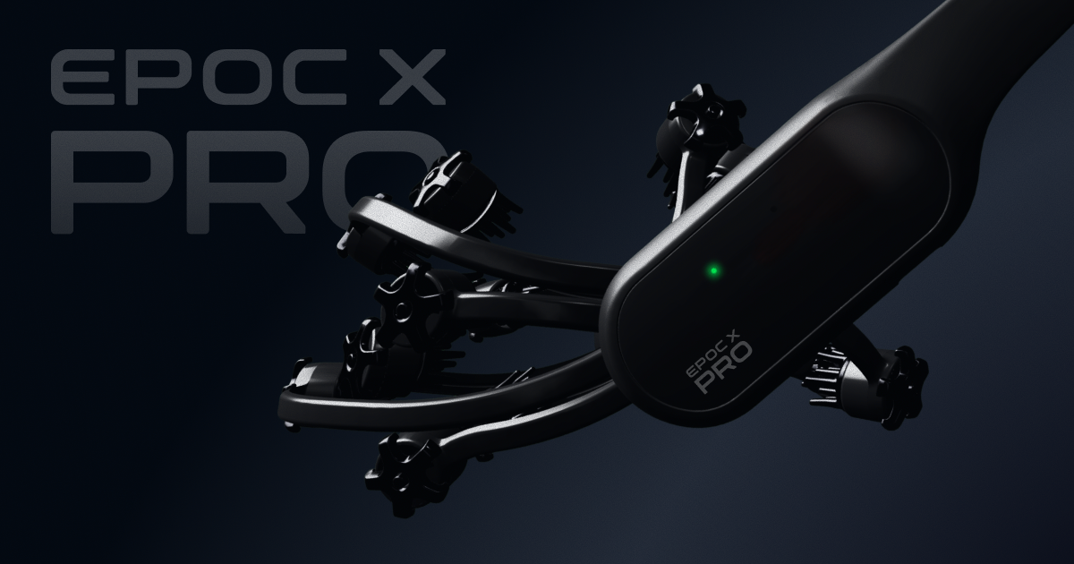 Emotiv Epoc X PRO - 16チャンネル・リサーチグレードEEGヘッドセット