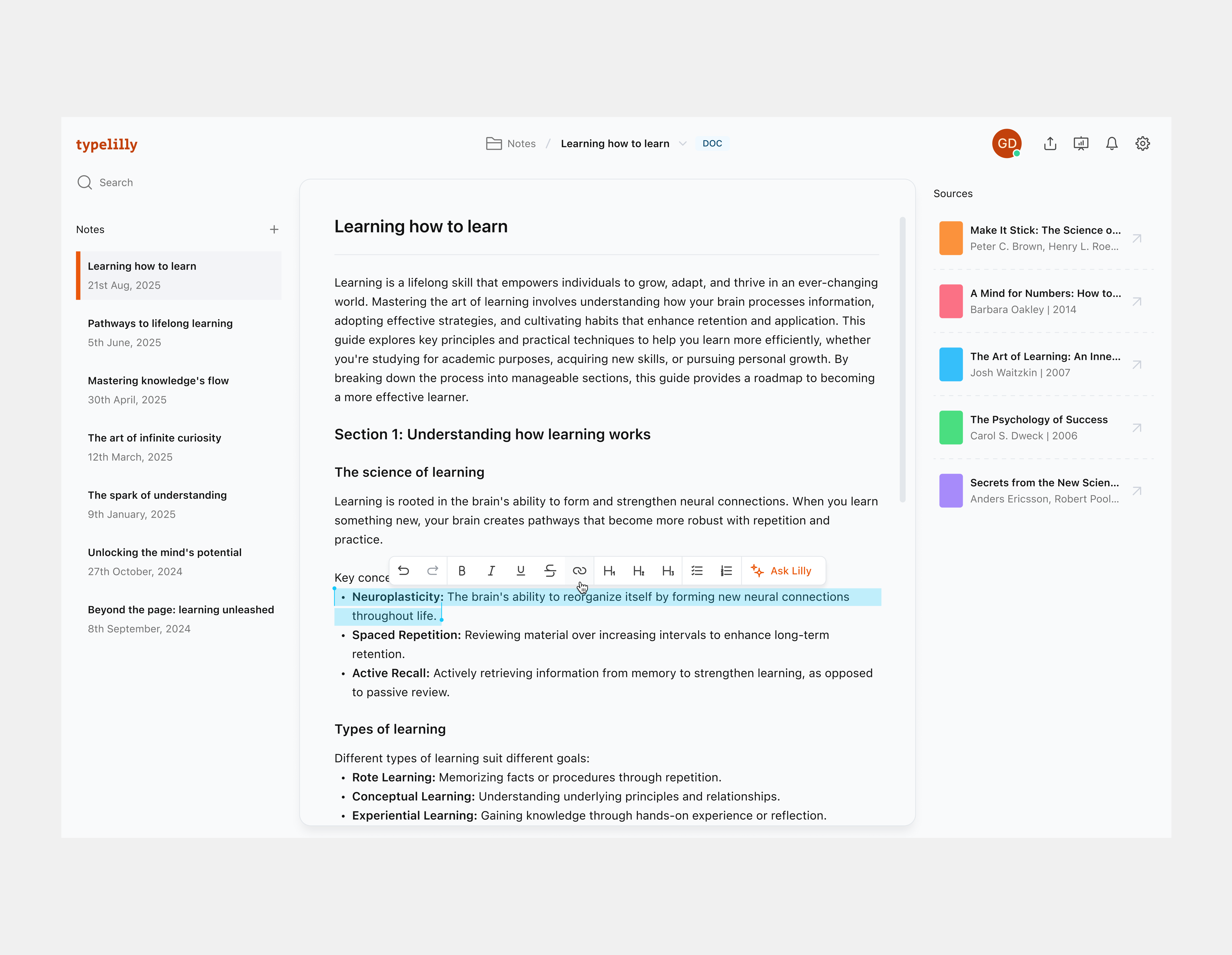 Doc Reader - Webapp Design