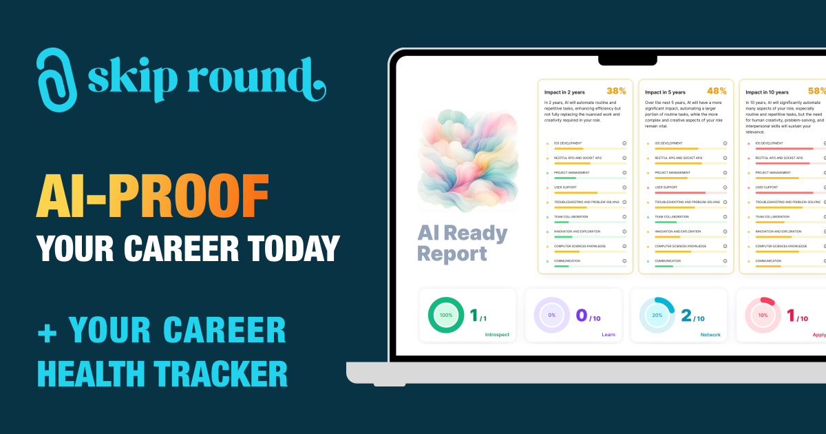 AI Career Path Search Most Future Proof Jobs at Skip Round