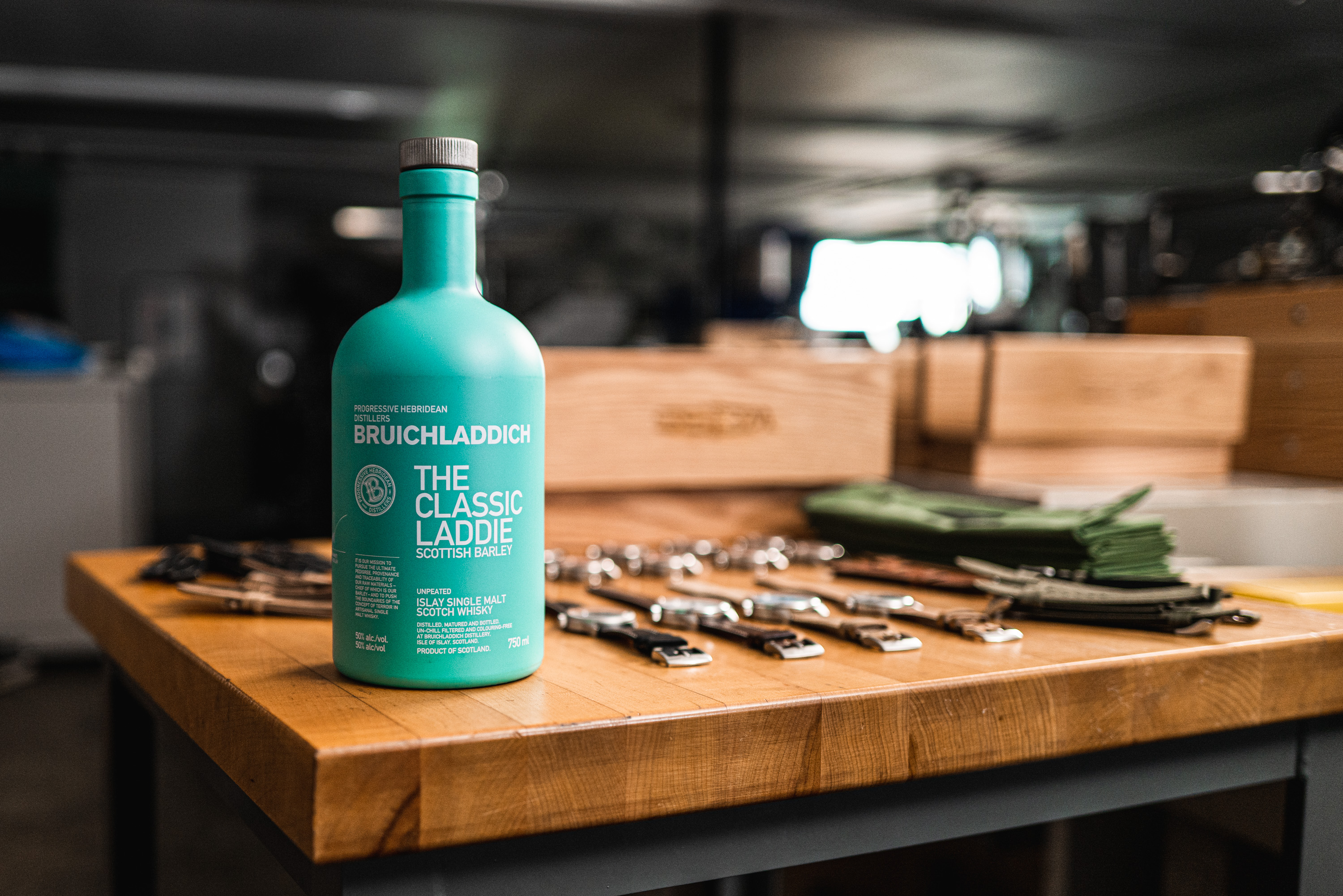Bruichladdich single malt Scotch Whisky & Weiss Watch Company on Forging a Bright Future