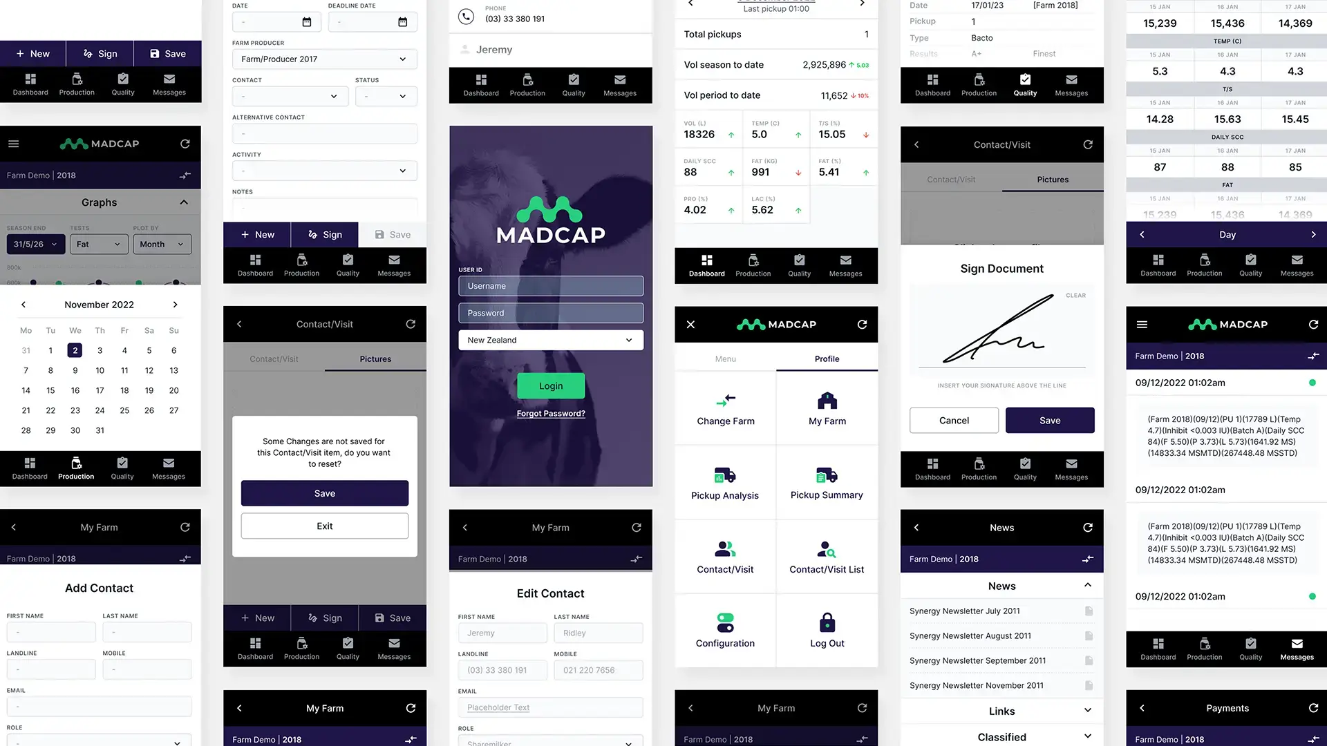 Mobile UI