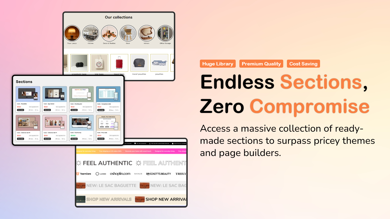 Iconic Sections: Premium Shopify Theme Sections & Blocks