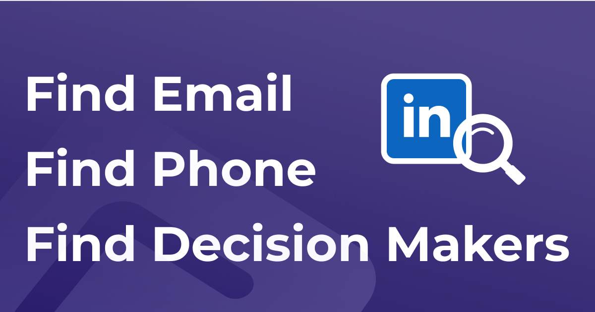 LinkedIn Email Finder 98 Accuracy Rate - Start for Free logo