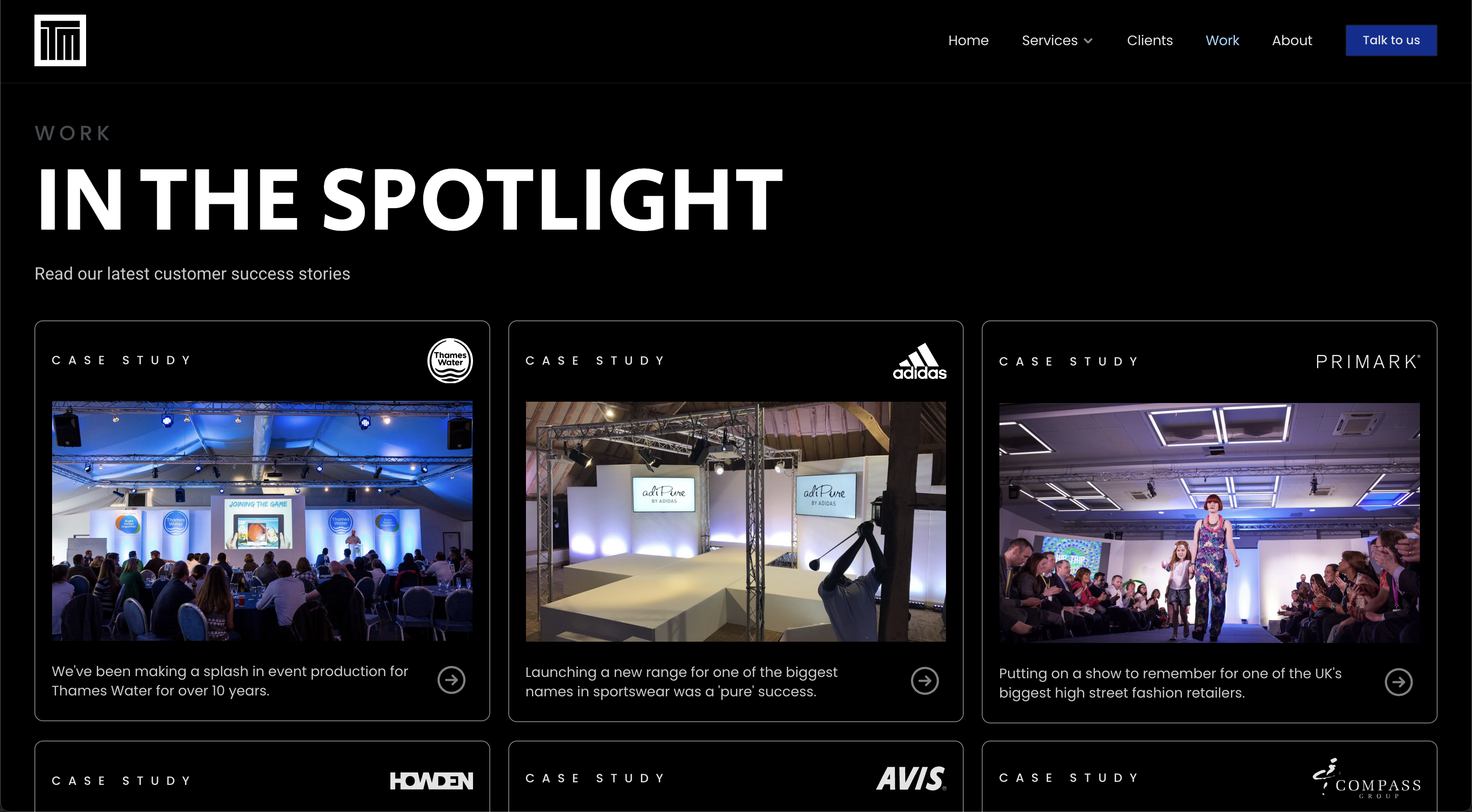 ITM Events | Creative Event Production | Work
