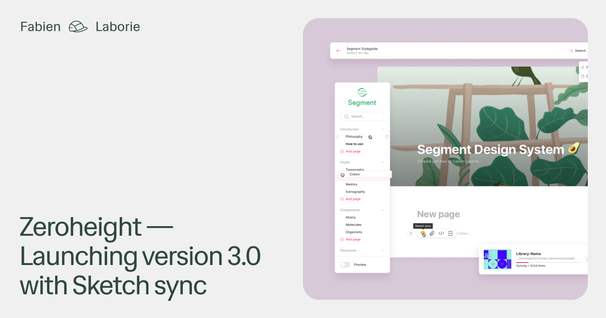 Fabien Laborie — Launching Zeroheight 3.0, a case study