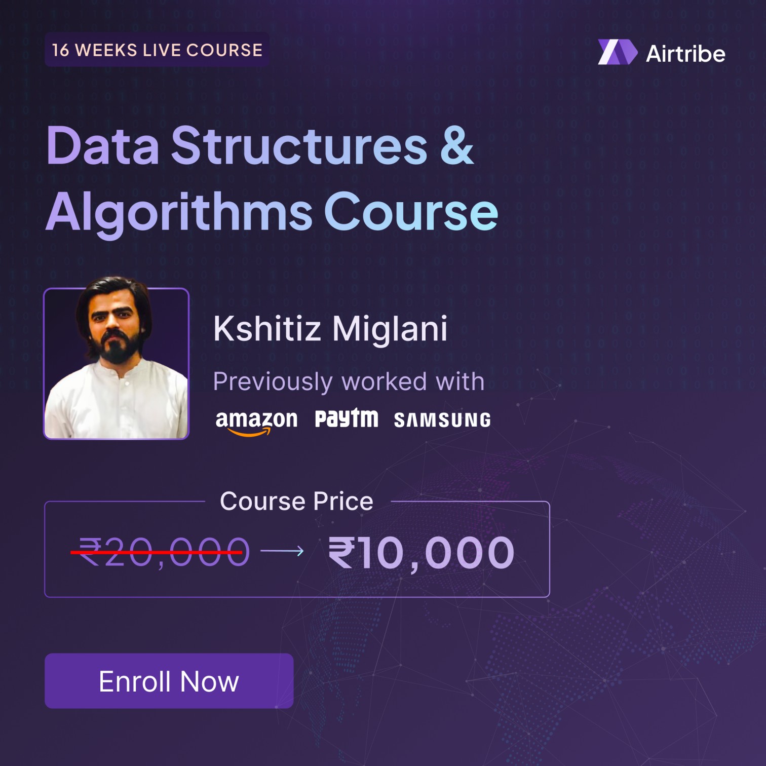 DSA Live Course by Airtribe