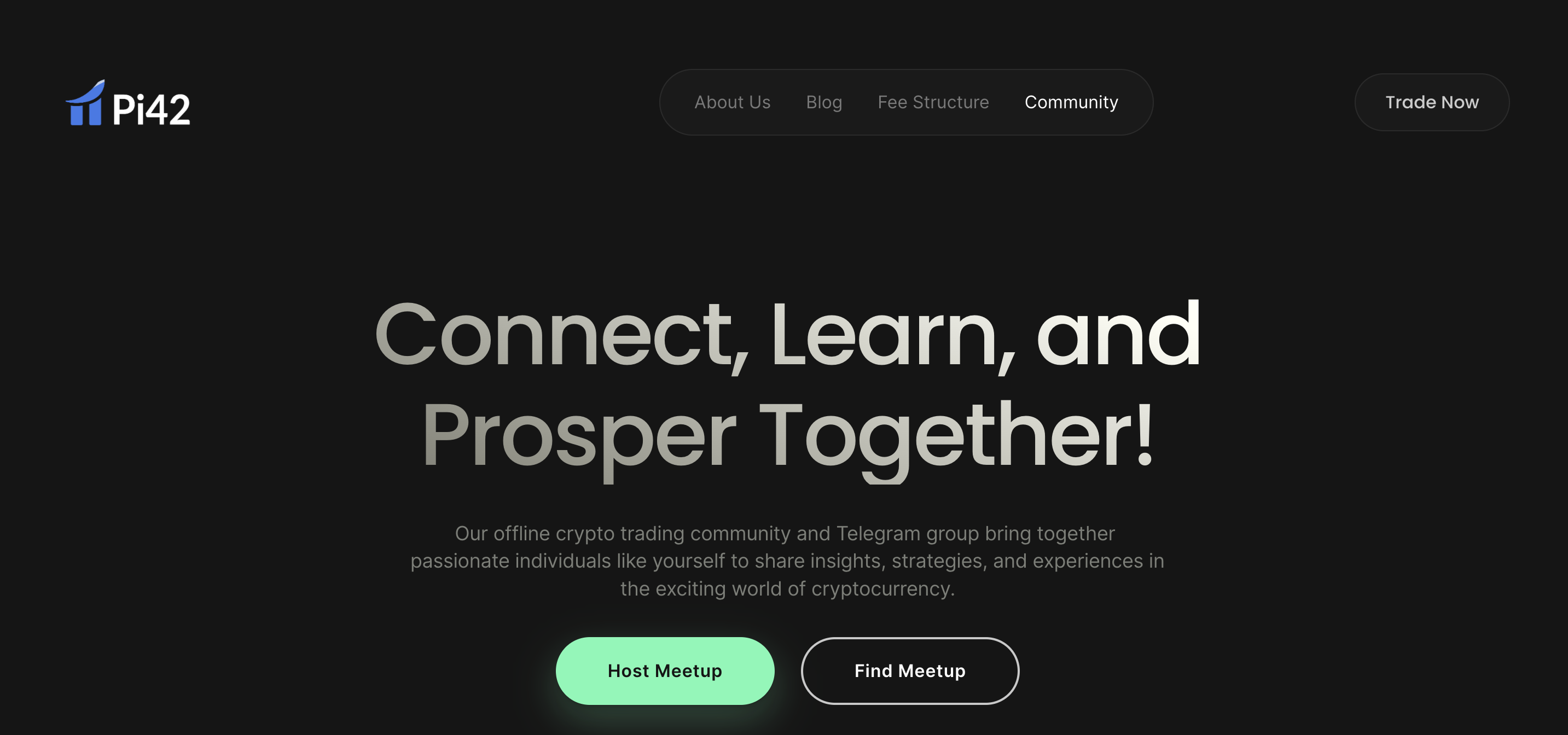 Pi42 - Crypto Traders Community