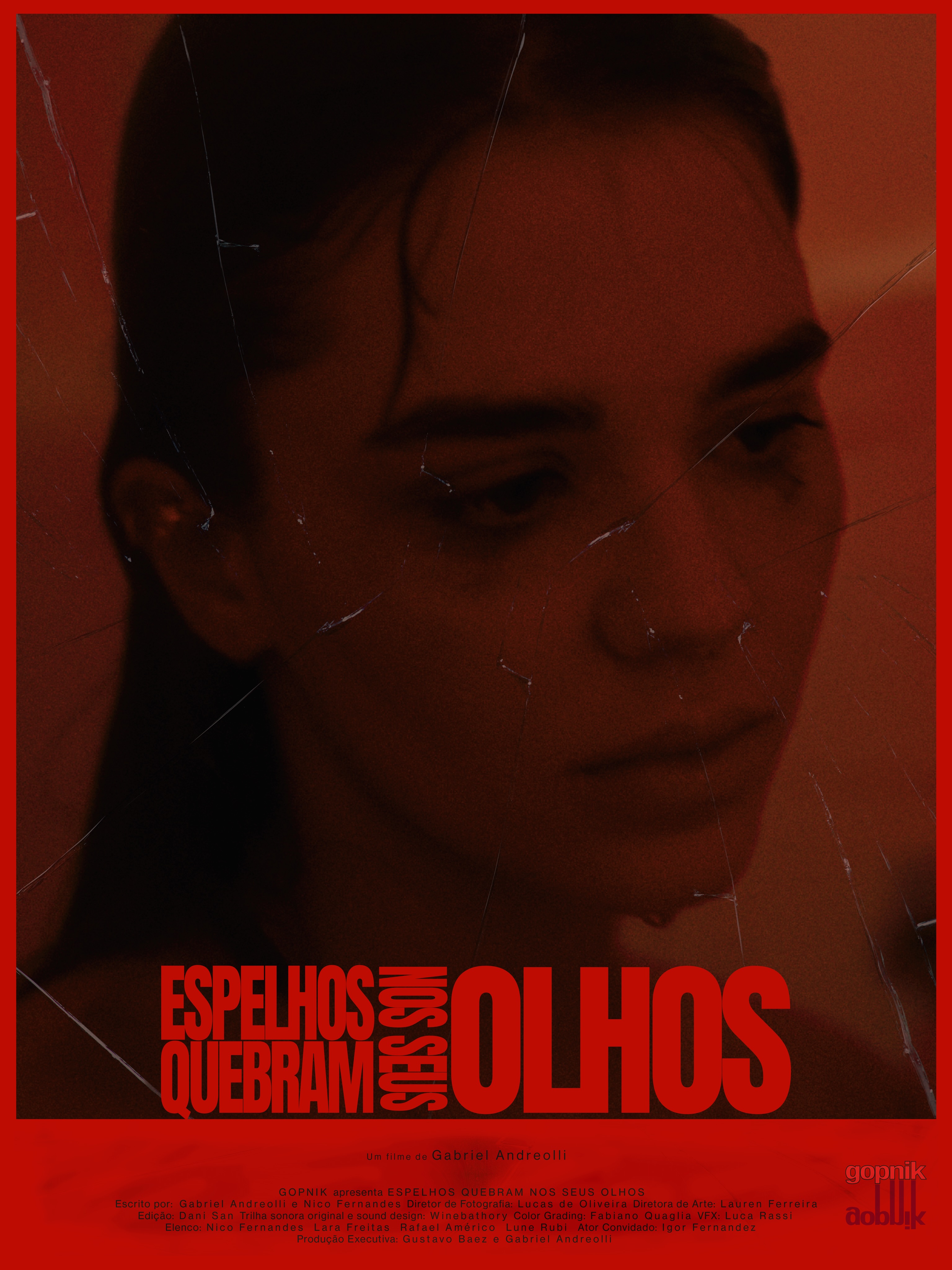 ESPELHOS QUEBRAM NOS SEUS OLHOS