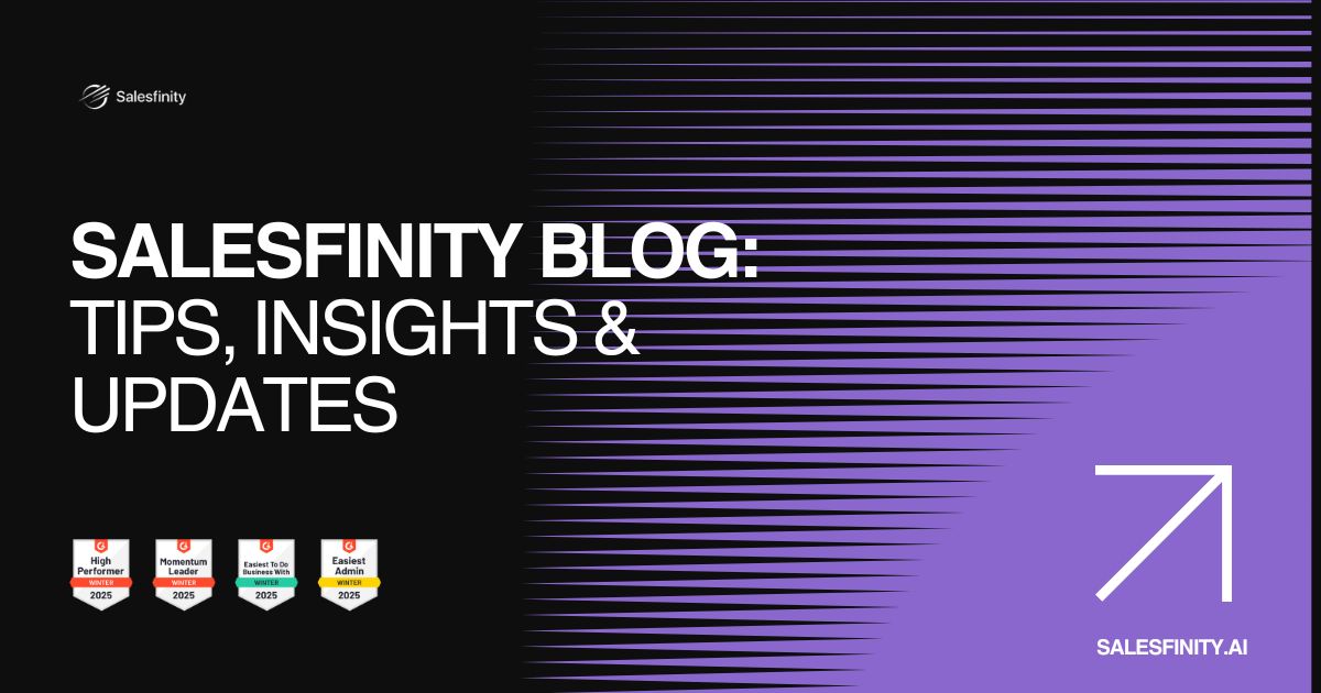 Salesfinity Blog | Insights & Updates