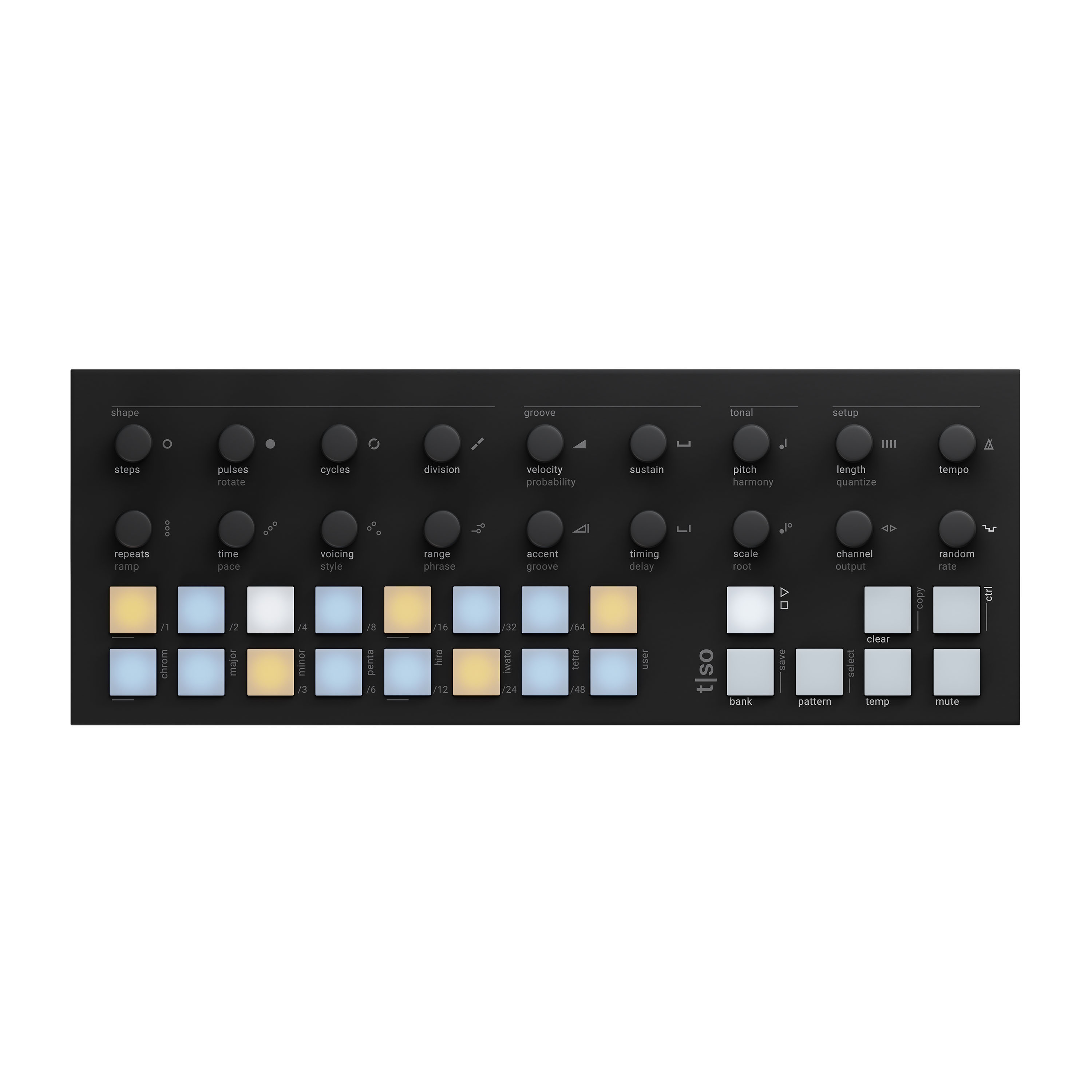 T1 Algorithmic MIDI Sequencer | Torso Electronics