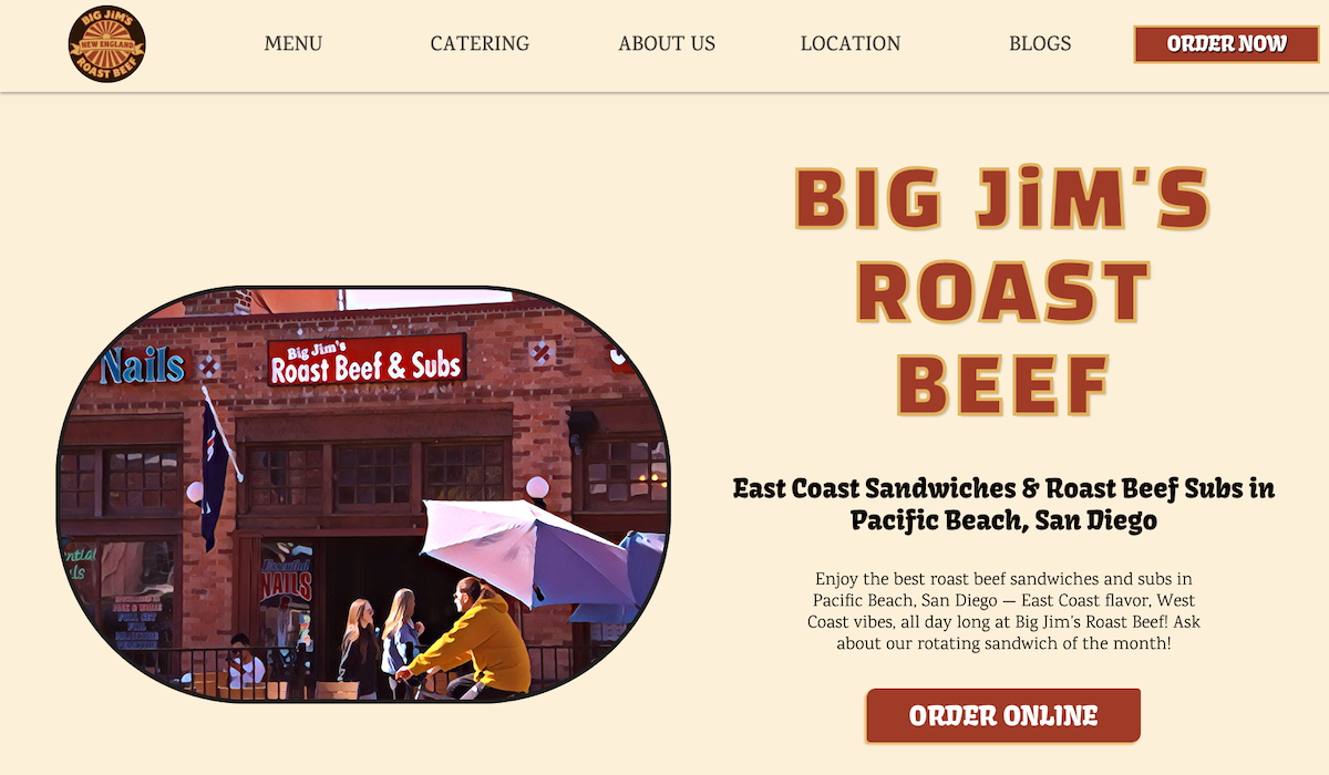 Big Jims Roast Beef