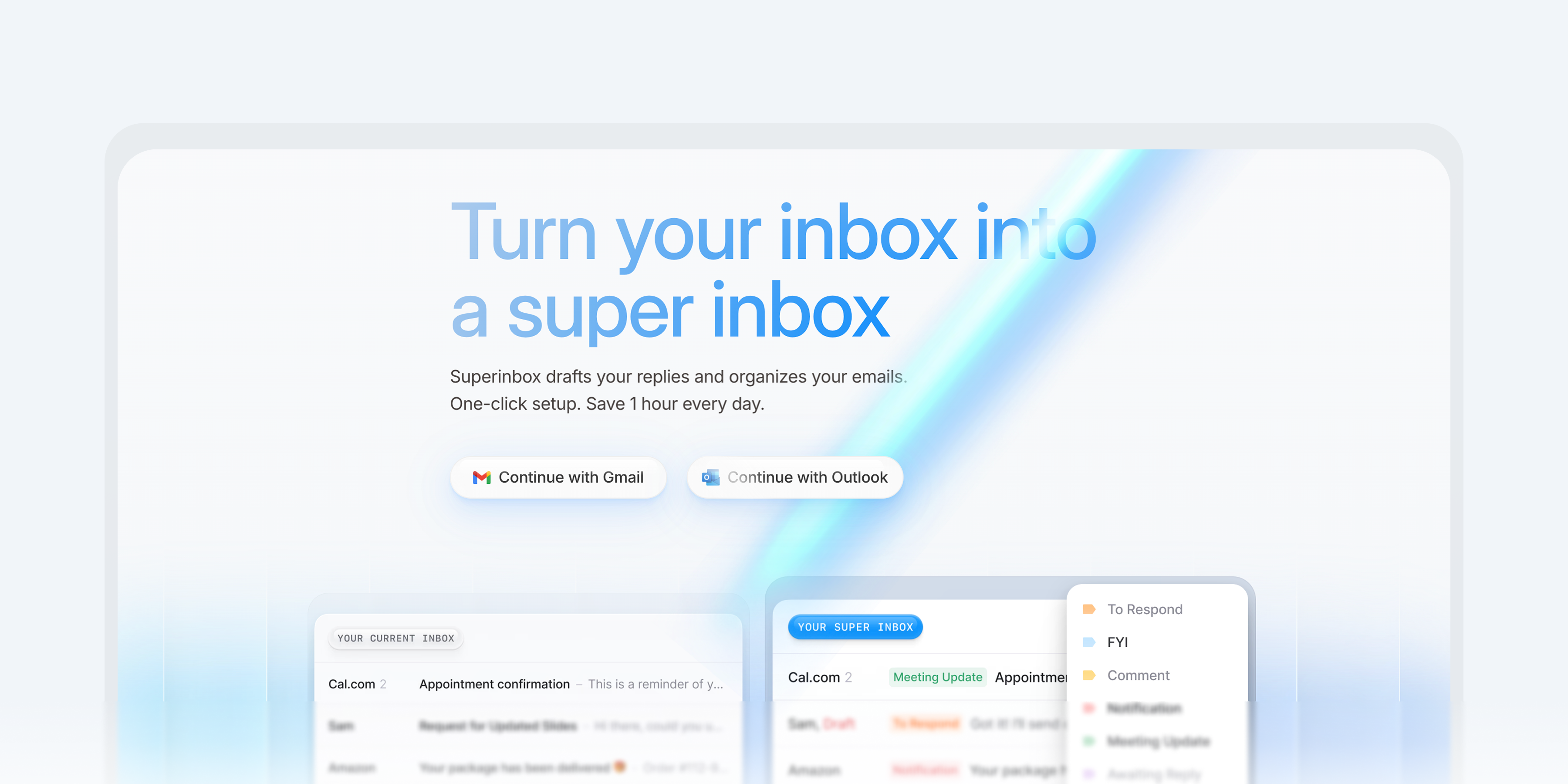 Screenshot of Superinbox