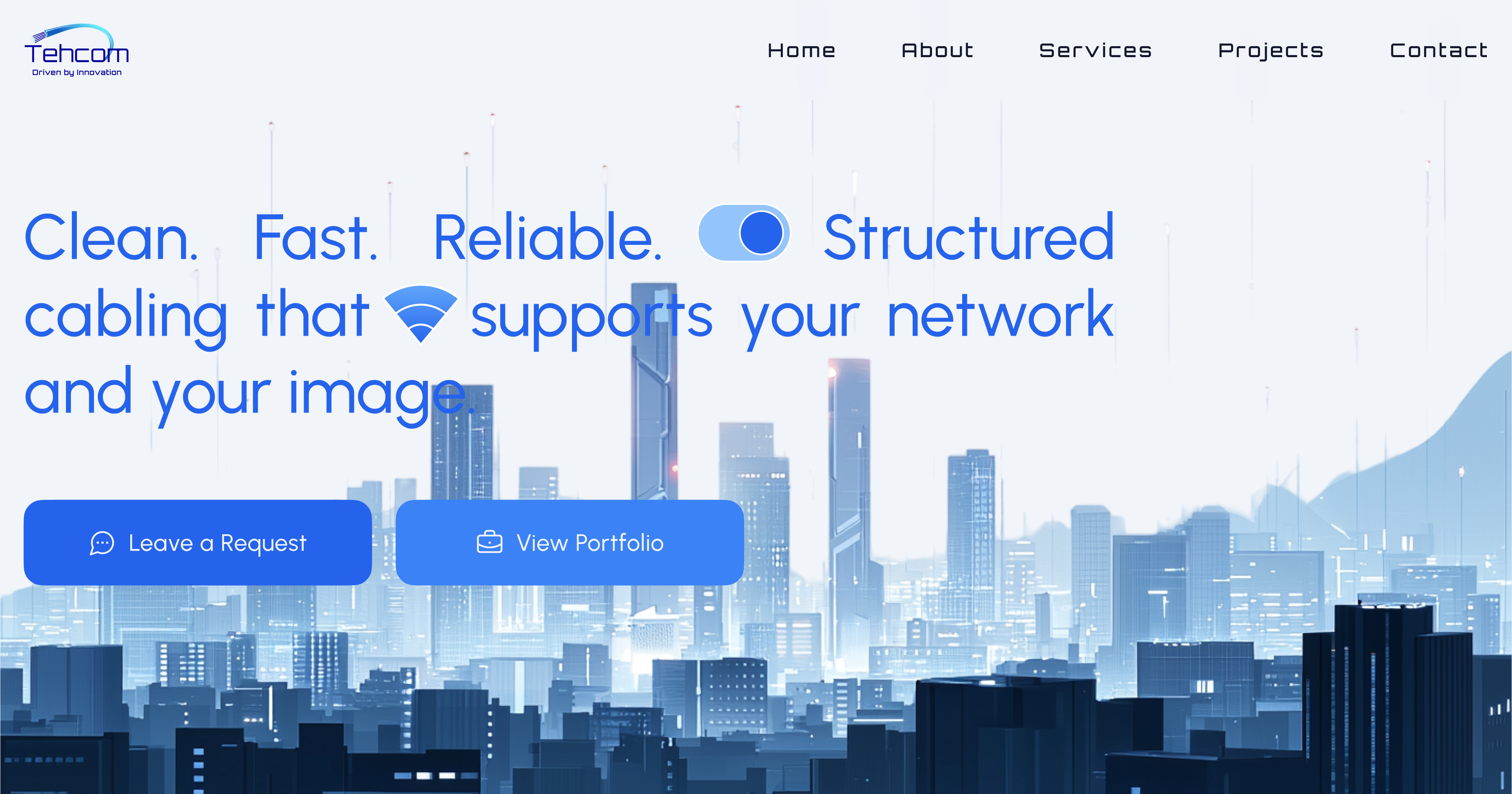 Structured Cabling & Network Infrastructure UK | TEHCOM LTD