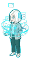 Floating character 2