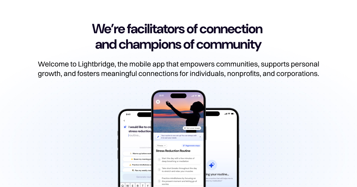 Lightbridge App The App - Lightbridge Life
