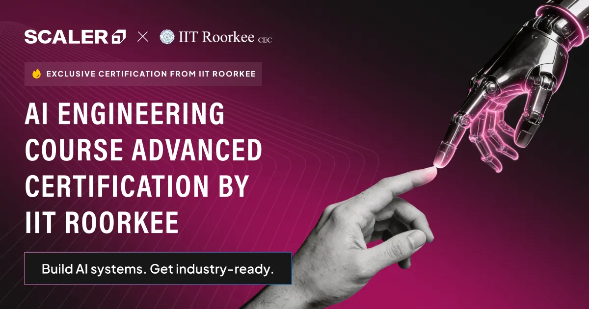 AI Engineering Course with GenAI & LLMs | IIT Roorkee Certification