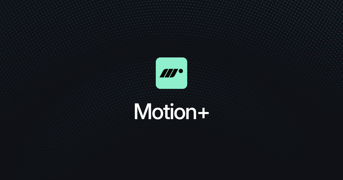 React Custom Cursor – Animated cursor effects | Motion+