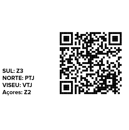 TejoMed QR · SUL Z3 · NORTE PTJ · VISEU VTJ · Açores Z2
