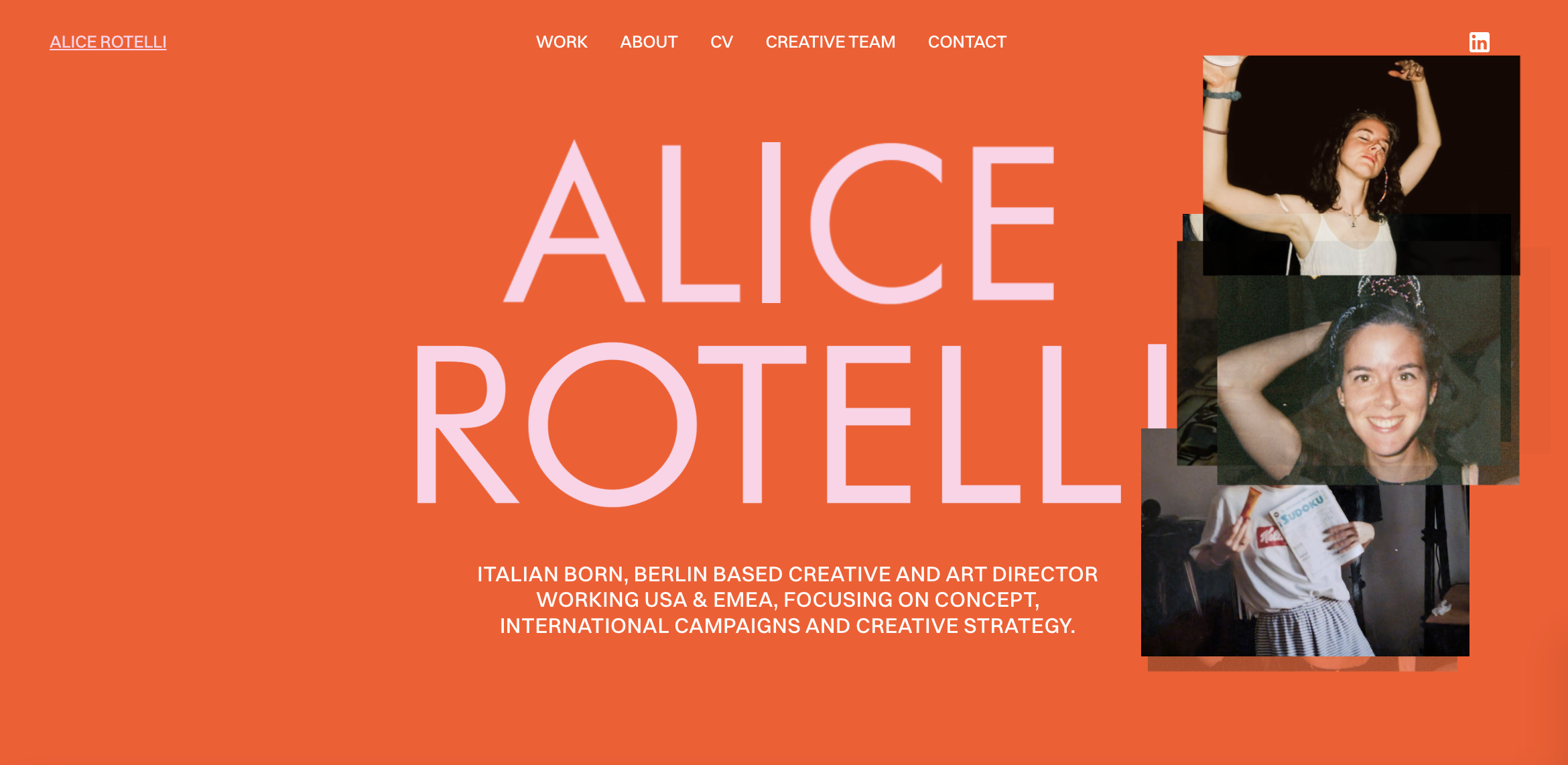 Alice Rotelli | Freelance Creative