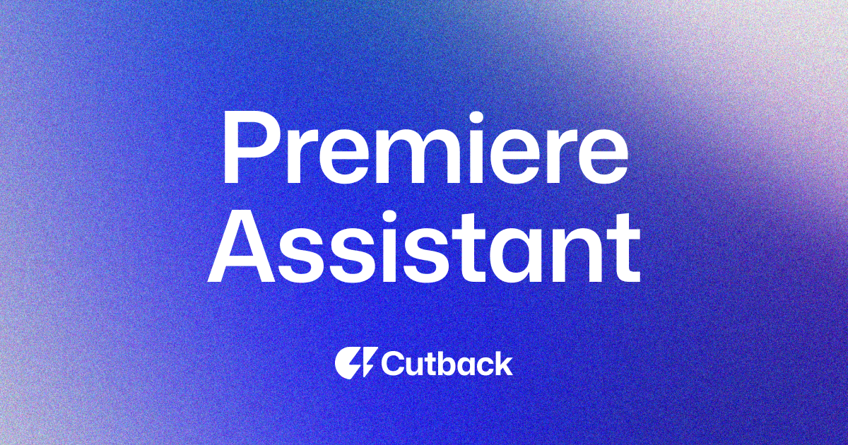 cutback.videopremiere-assistant logo