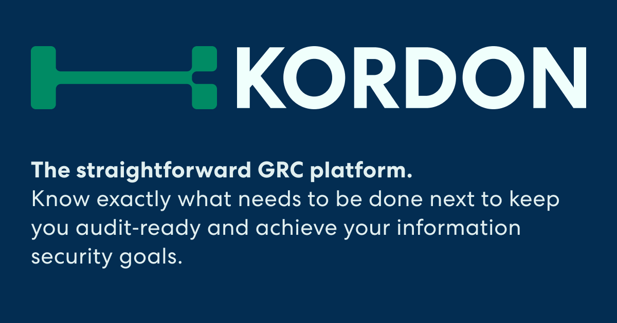 Kordon. The straightforward GRC platform.