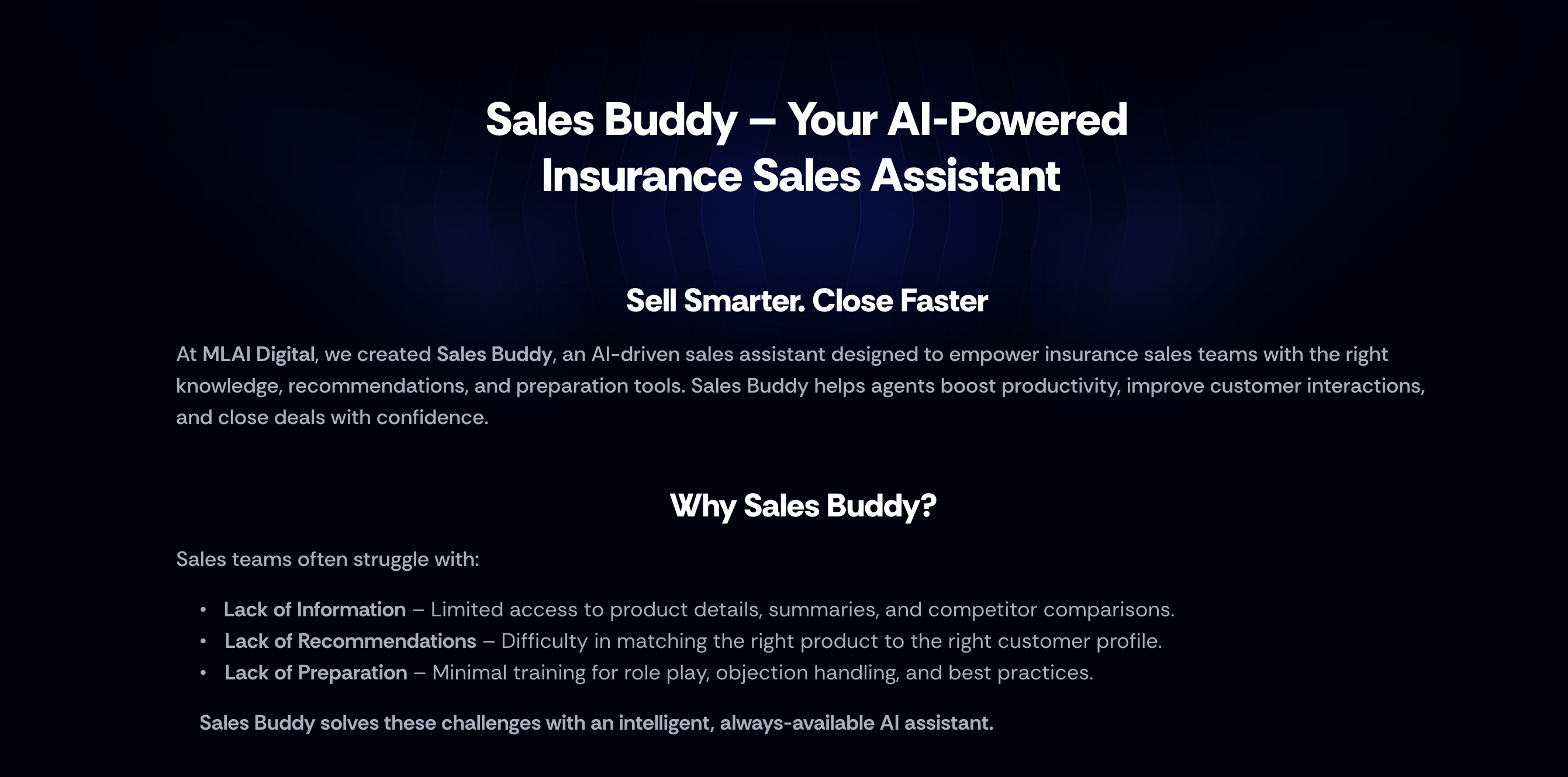 Sales Buddy: AI-Powered Sales Automation Platform