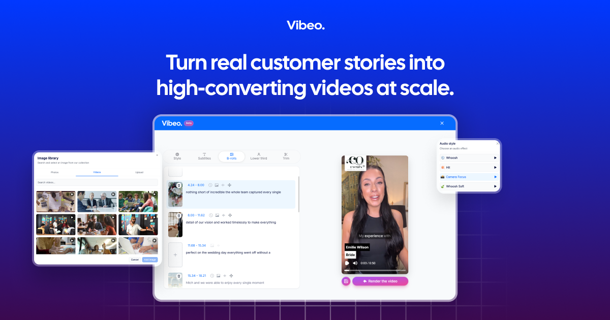 Vibeo Ai — product overview and interface preview