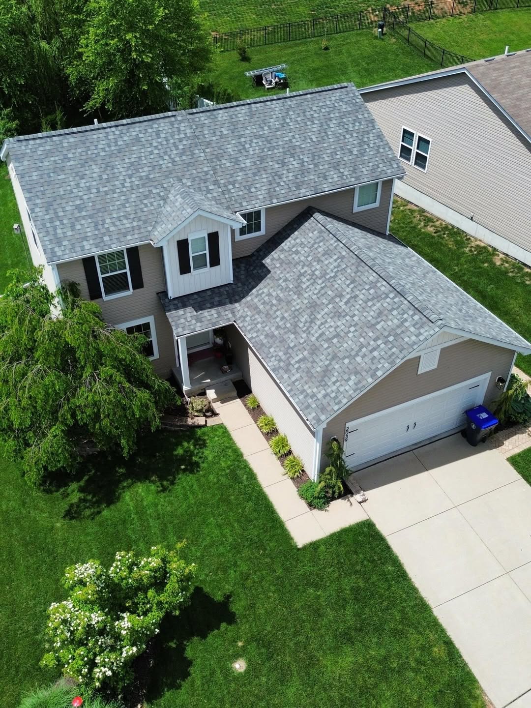 Hail damage roof assessment