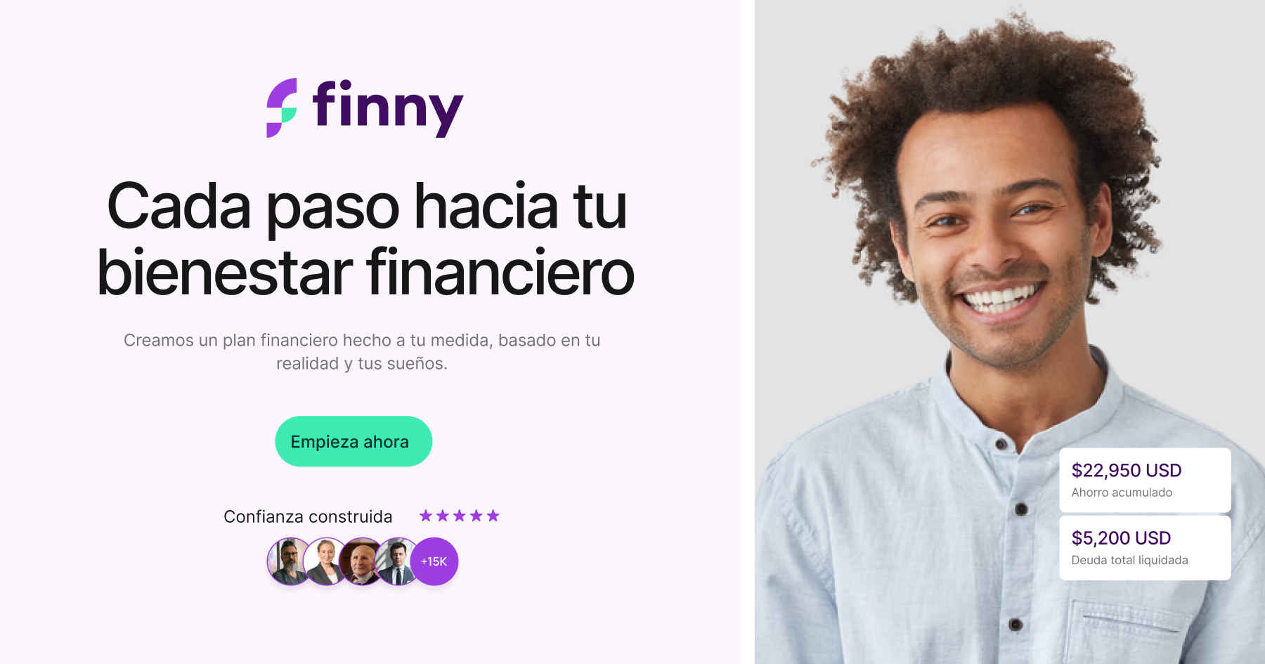 Finny | Bienestar financiero con asesoría, educación y tecnología personalizada